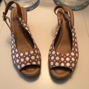 spring step espadrille wedge sandals peep toe